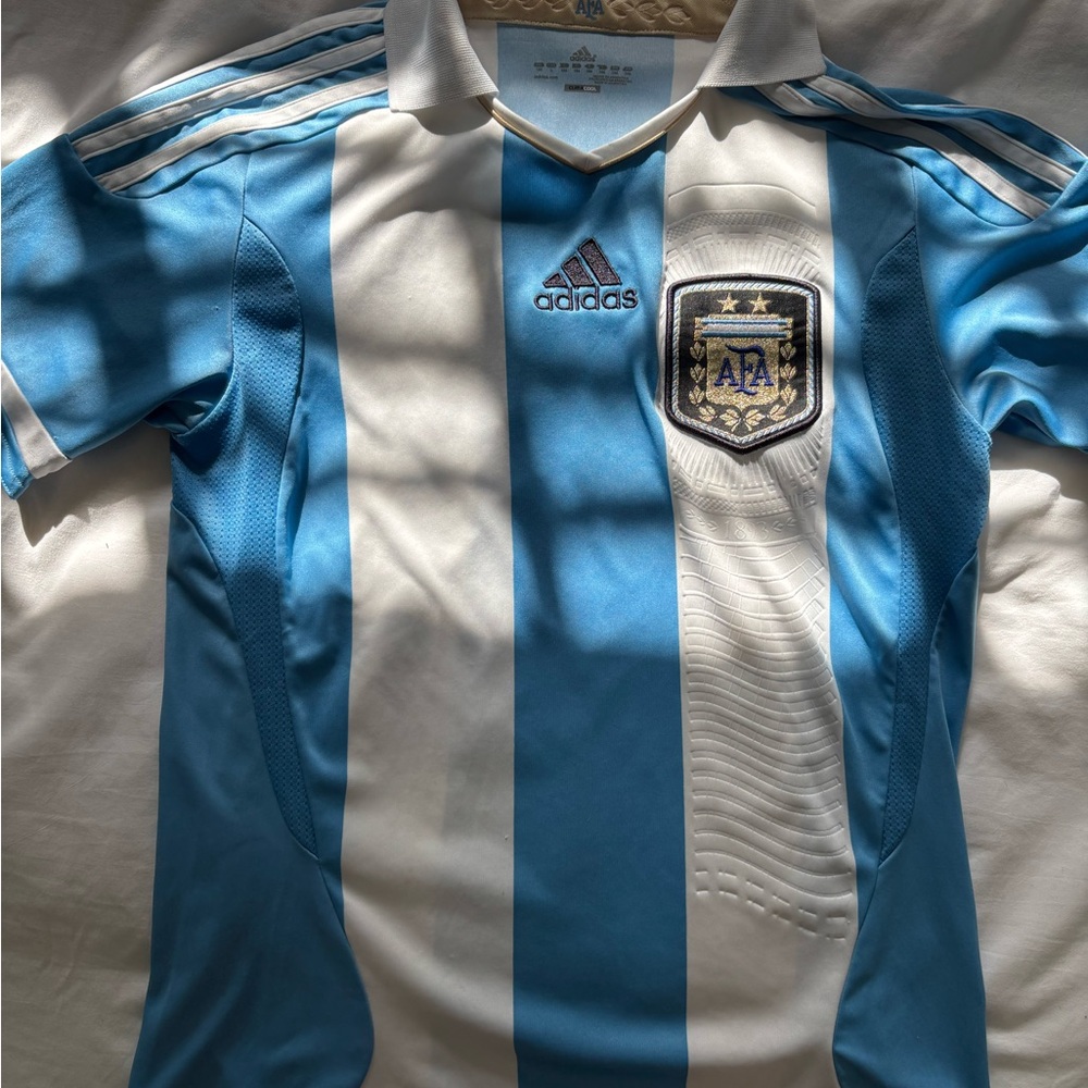 Adidas Argentina Messi Soccer Jersey